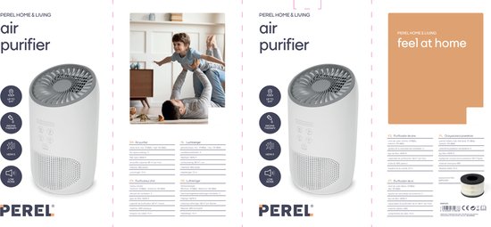 Perel Luchtreiniger met HEPA filter