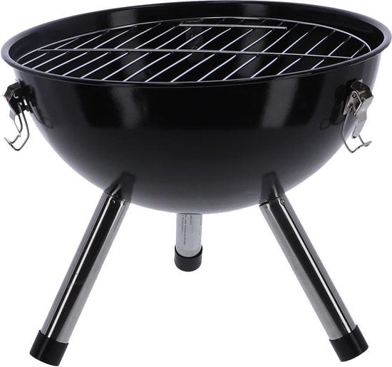 Van der Meulen Kogelbarbecue - Zwarte BBQ van 32 cm