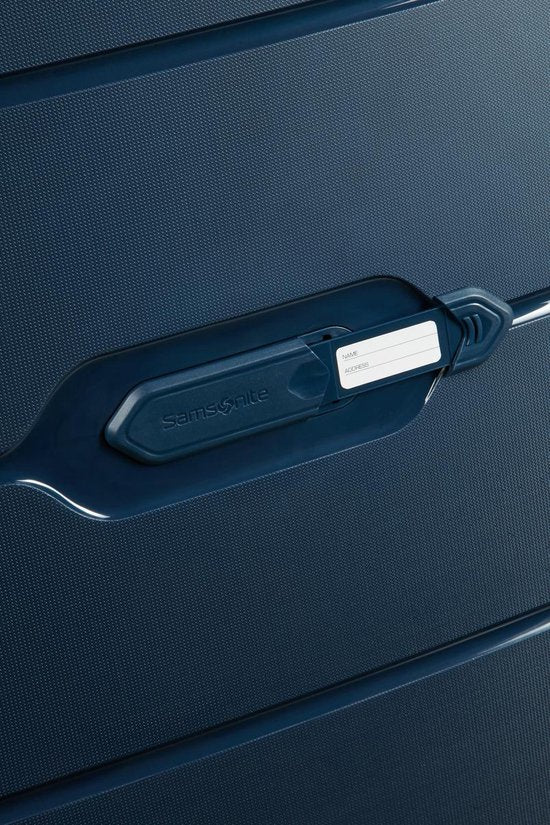 Samsonite Reiskoffer - Flux Spinner 55/20 Uitbreidbaar (Handbagage) Navy Blue