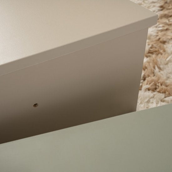 Houten salontafel "Orion" 90 x 60 x 30 cm - Essengroen