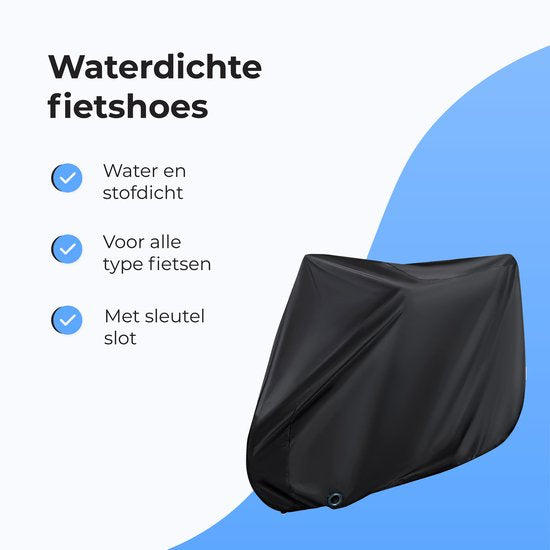 Bakfietshoes - 100% waterdicht - Bakfiets - Beschermhoes - Hoezen - Regenhoes - Cover - Zwart - Extra sterk - Luft