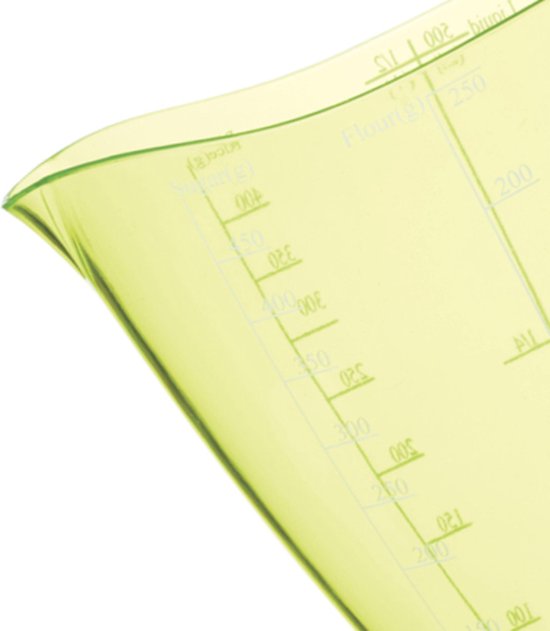 Colourworks Maatbeker Brights Dubbel 600 ML - Groen - 16.3x8x15 cm