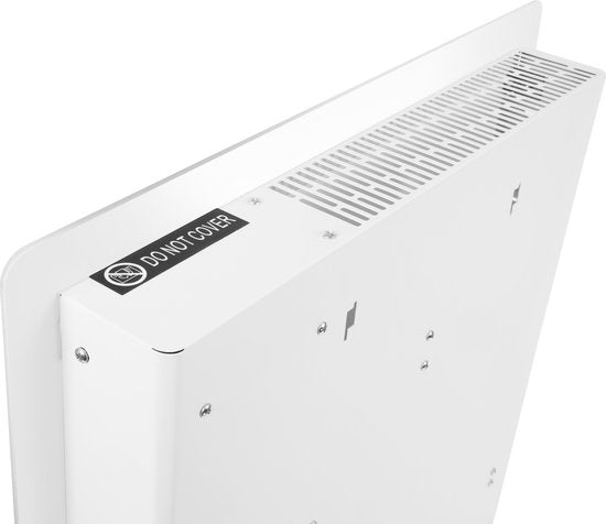 VONROC Luxe Elektrische kachel – 500W/1000W - Verwarmt Ruimtes Tot 12m2 - Met App – Instelbare Thermostaat & Timer - Wit
