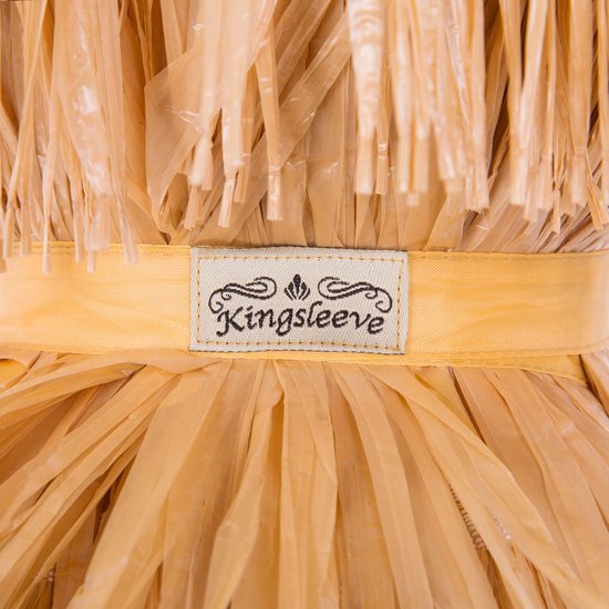 Kingsleeve Parasol Hawaii - 160 cm Rond - Beige