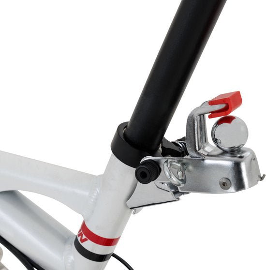 Monzana Fietskar Aanhanger - met 90L Kunststof Kuip Koppeling – Zwart