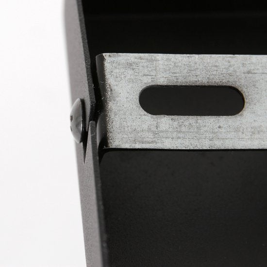 Spot plafondlamp Acier 3338ZW Zwart 2 x E27 fitting, Draaibaar en kantelbaar, Kunststof en Metaal, Modern, Mexlite