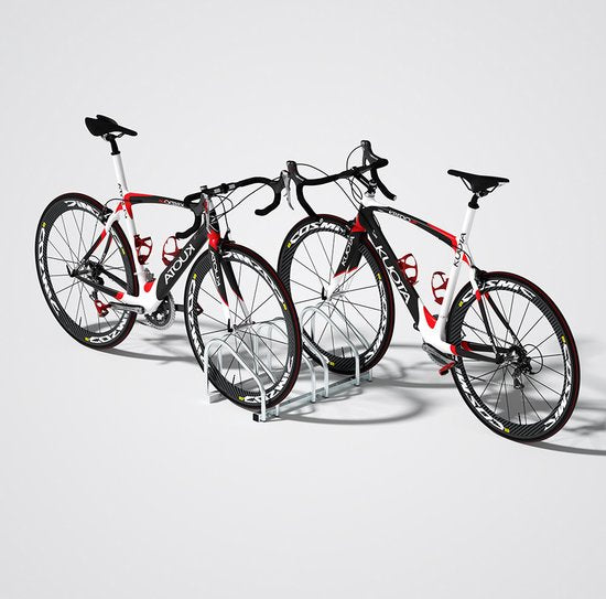 Monzana Fietsenrek 3 Fietsen - Bandbreedte 30-65mm - 37cm Wielafstand