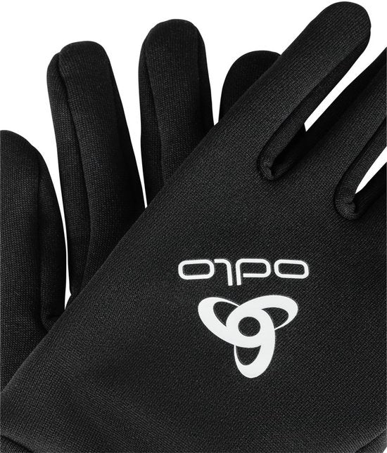 Odlo Polyknit Handschoenen en Muts Set - Zwart - Maat M