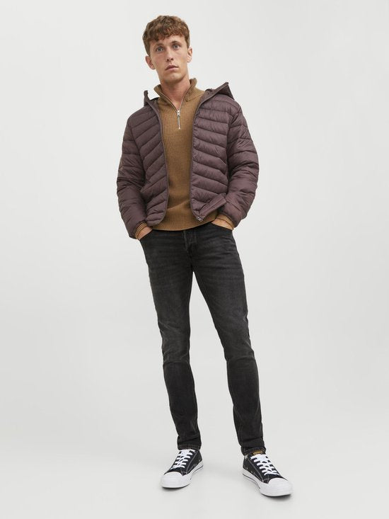 Jack & Jones Glenn Original Slim Fit Jeans - Heren - Denim - Slim Fit - Black Denim - W36 X L34