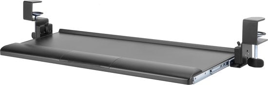 Toetsenbord lade onder bureau - toetsenbord houder - toetsenbordlade - toetsenbord onder bureau - keyboard tray - ergonomisch zithouding - hoogte verstelbaar en uitschuifbaar