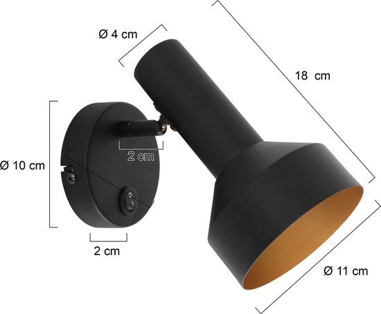 Anne Lighting spots Bundel - zwart - metaal - 3335ZW