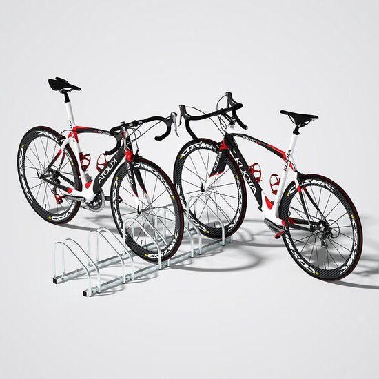 Monzana Fietsenrek 5 Fietsen - Bandbreedte 30-65mm - 37cm Wielafstand