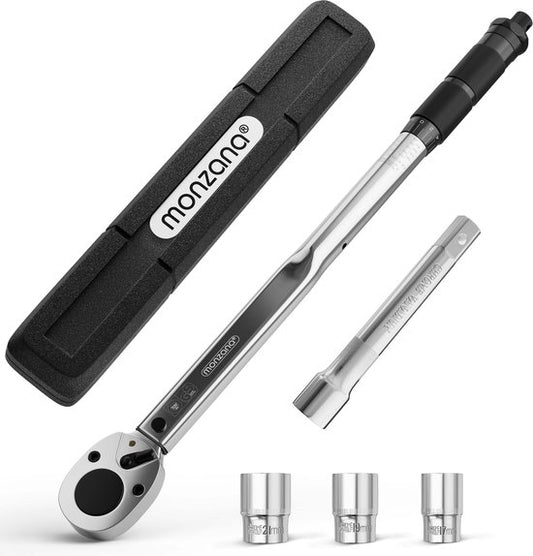 Momentsleutel - 5-delig - 40-210 Nm - Auto
