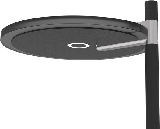 Steinhauer vloerlamp Turound - zwart - metaal - 27 cm - ingebouwde LED-module - 2993ZW