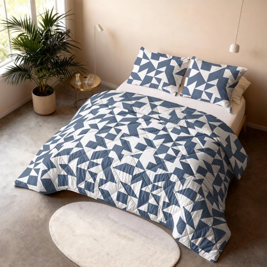 Dekbed-Discounter - Sleeptime Lazy Wasbaar dekbed 140 x 200 cm - Inclusief 1 kussensloop - Wasbaar op 40 graden - All season dekbed - Mado