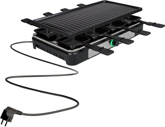 Tristar Gourmetset - RA-2746 - 1400W - Bakplaat 8 personen - Incl 8 pannetjes - PFAS-Vrij