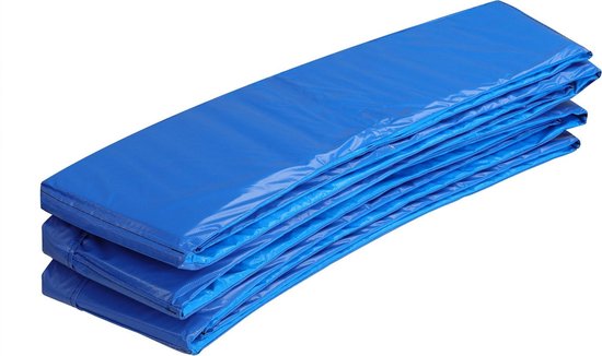 Monzana Trampoline Beschermrand - Doorsnede PVC UV Bestendig 366cm Blauw Tuin