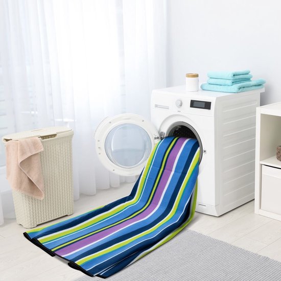 DETEX Picknickkleed 200x200cm XXL Waterdicht Geïsoleerd Opvouwbaar Strepen