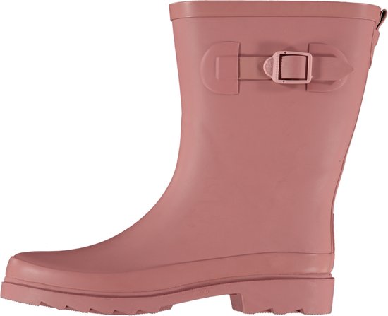 Xq Footwear Dames Regenlaars Riem Rubber Pink - Laarzen - Maat 39