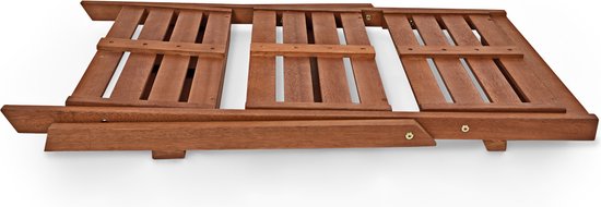 Casaria Plantenrek - FSC®-Gecertificeerd Acaciahout - 79x59x56cm Bruin