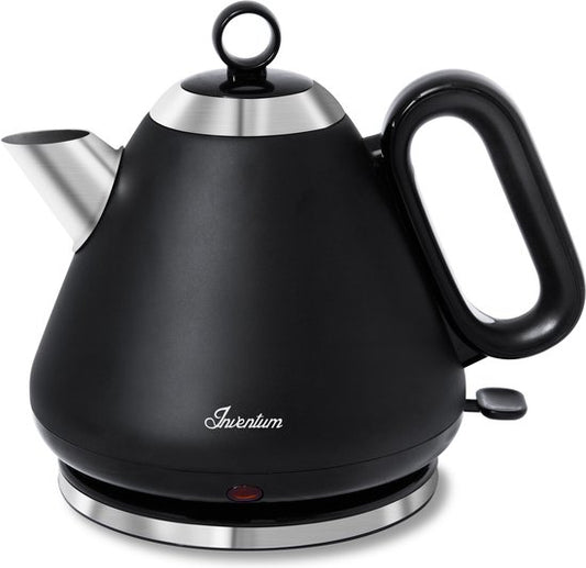 Inventum HW617B Retro waterkoker - 1.7L - Kunststof - 2200W - 27.50x21x24 cm - Zwart