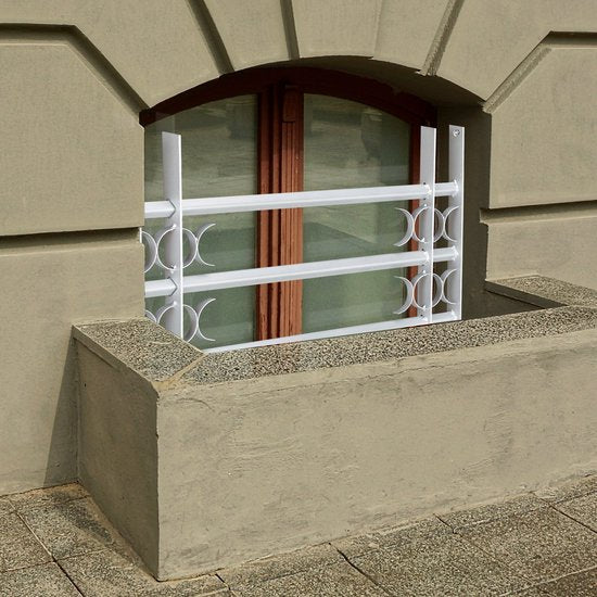 Raambeveiliging - 600 x 1000-1500 mm - uitschuifbaar