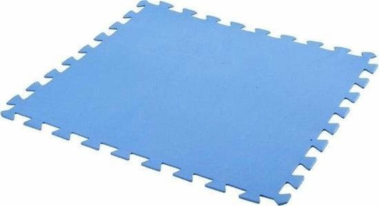 Free and Easy Zwembadtegels – Antislip, 9 stuks – 2,25 m² – 50 x 50 x 0,4 cm – Blauw