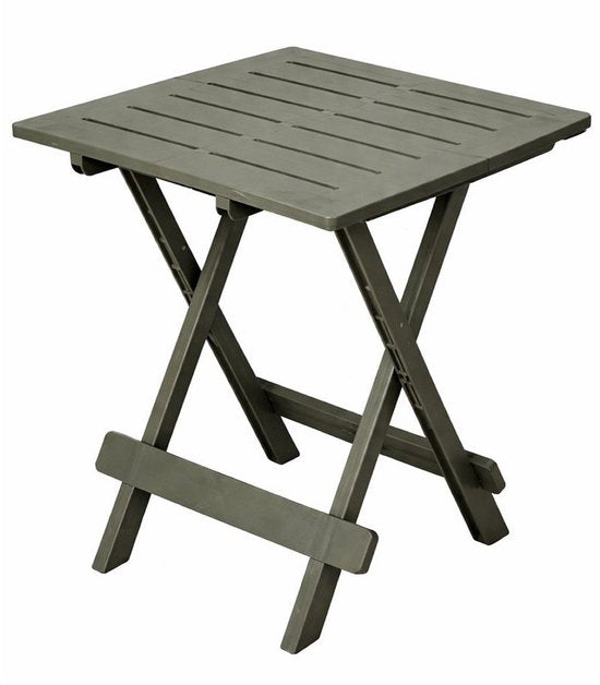 Pro GardenCampingtafel 50x43x43 Saliegroen/Kunststof
