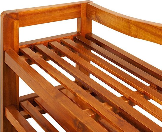 Casaria Schoenenrek 74x26x42cm - 80kg laadvermogen – Donkerbruin