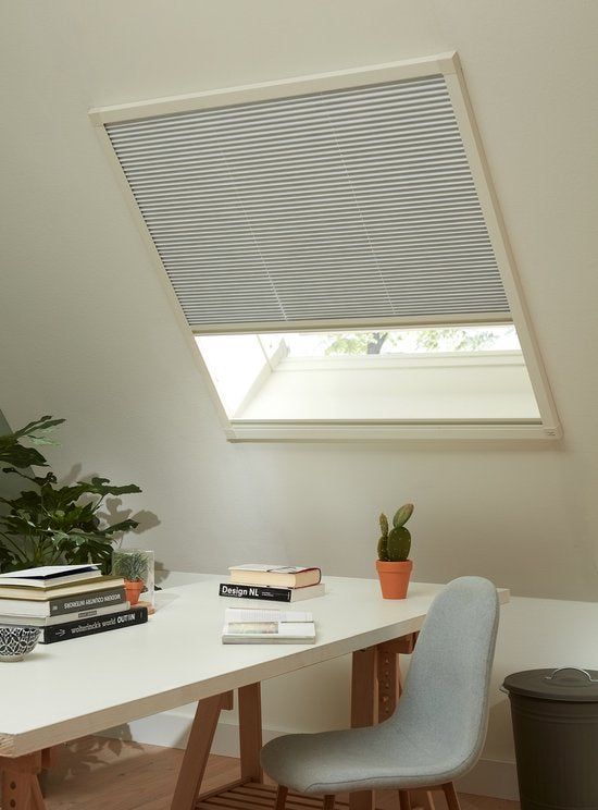 Bruynzeel Duo-plissé s500 117x121 wit