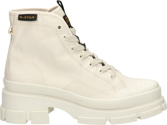 G-Star Aefon II Mid CVS W Veterschoenen Hak - gebroken wit - Maat 41