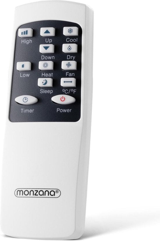 Monzana Mobiele Airco MZKA1000 - 4in1 Inclusief App-bediening - Wit