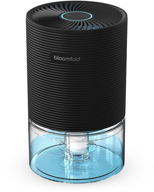 Bloomfold Luchtontvochtiger - Compact 700ML - 250ML per dag - voor Slaapkamer, Woonkamer en badkamer