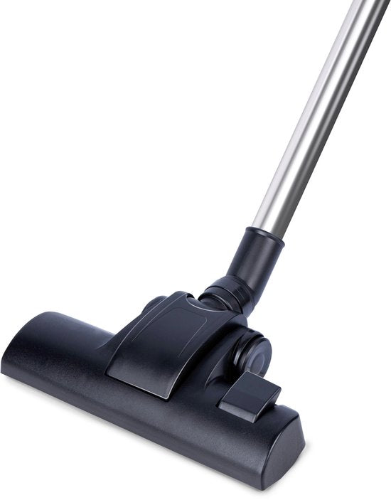 Dirt Devil Stofzuiger zonder Zak DD2503 - Stofzuiger 800W HEPA 12 Filter - Cycloonstofzuiger met Combiborstel, Kierenmondstuk en Meubelopzetstuk - Stofopvangbak 2,2 L - Wit/Blauw