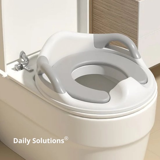 Daily Solutions® WC Verkleiner & Toiletverkleiner - Toilettrainer Peuter - Stevig & Stabiel - Zindelijkheidstraining Kind - Ergonomisch Design