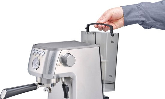 Solis Barista Perfetta Plus 1170 V2 Pistonmachine - Espressomachine - Koffiemachine met Bonen - Zilver