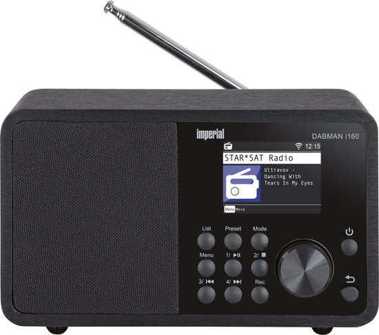 Imperial DABMAN i160 DAB+ en internetradio - zwart