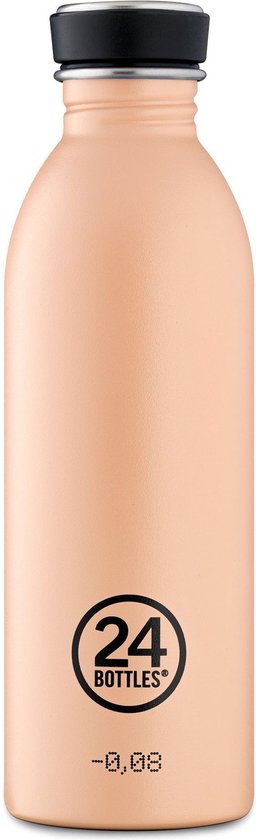24Bottles Urban drinkfles Desert Sand 500 ml. gerecycled rvs
