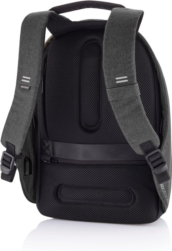 XD Design Bobby Hero XL - Anti-Diefstal Laptop Rugzak 21.5 liter - Zwart - Waterafstotend - Met USB oplaadpoort - 17 inch
