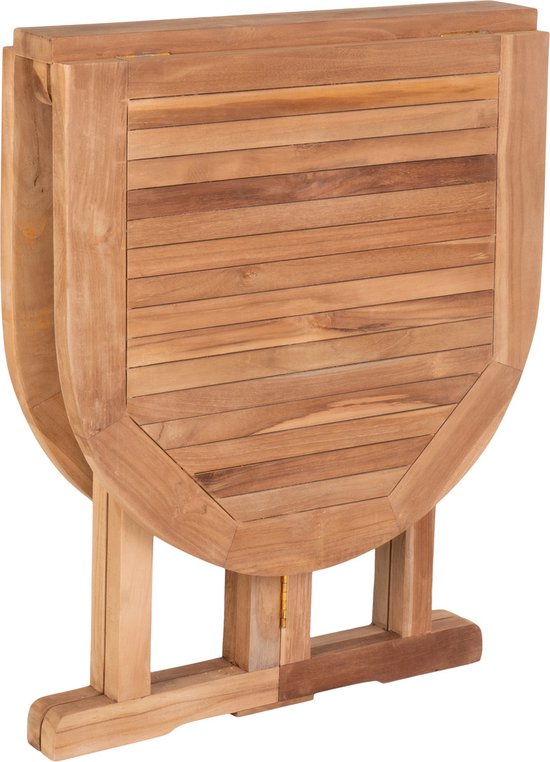 House Nordic Balkontafel Huelva Teakhout Inklapbaar