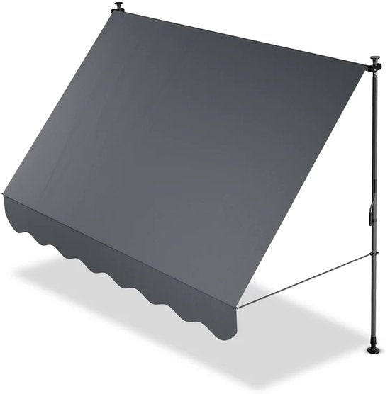 Juskys Klemluifel - 250x120 cm - Grijs