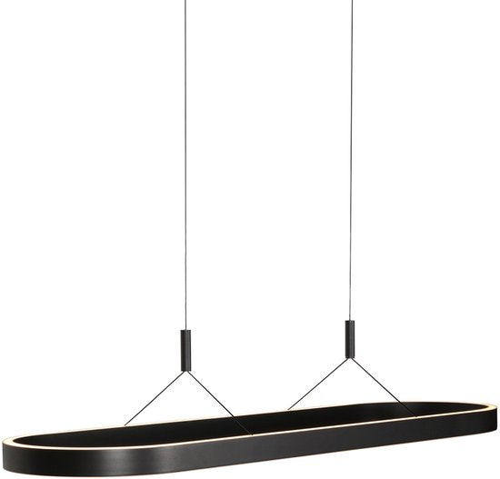 Steinhauer Exclusive - hanglamp - Mykty - zwart - metaal - design lamp - LED - 4205ZW