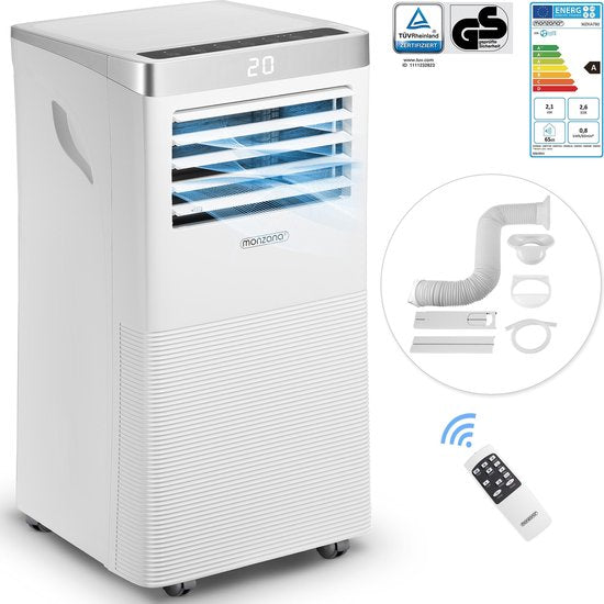 Monzana Mobiele Airconditioner MZKA780 - Wit