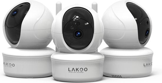 LAKOO babyfoon zonder monitor en zonder app - uitbreidingscamera op de Pro5 set
