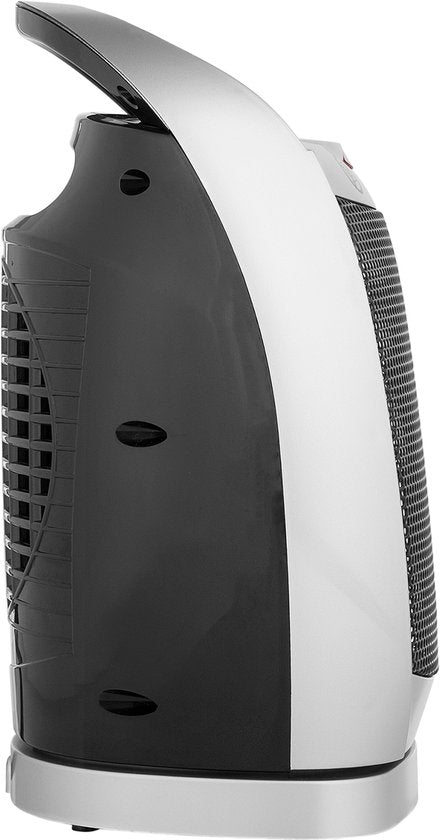 Tristar Elektrische Kachel KA-5038 - Ventilatorkachel - Met omvalbeveiliging en oververhittingsbeveiliging - Draaifunctie - 750W en 1500W - Grijs