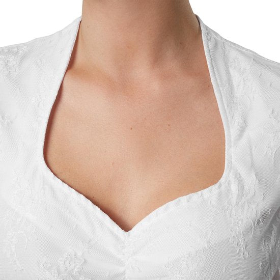 dressforfun - Dirndlblouse Gretl L - verkleedkleding kostuum halloween verkleden feestkleding carnavalskleding carnaval feestkledij partykleding - 303102