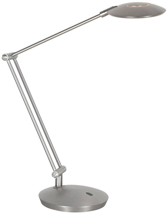 Steinhauer Exclusive - tafellamp - Zenith2 - staal - kunststof metaal - bureaulamp - LED - 4393ST