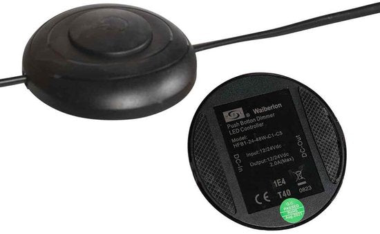 Steinhauer - vloerlamp - Ringlux - zwart - metaal - booglamp - LED - 4130ZW