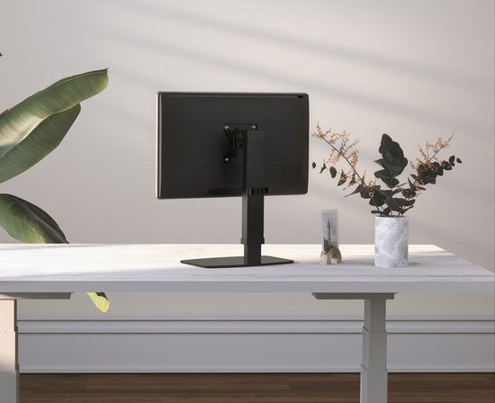 VDD Gaming - Monitorstandaard - Zwart - 27x27x118 cm