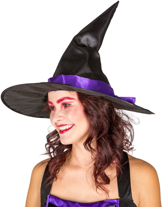 Dressforfun vrouwenkostuum sexy heksenkleed M - verkleedkleding kostuum halloween verkleden feestkleding carnavalskleding carnaval feestkledij partykleding - 300083